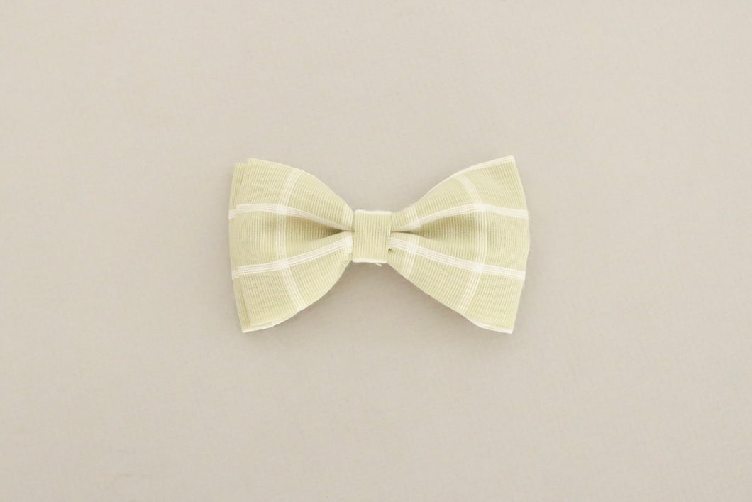 Green Grid Bow Tie