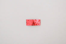 Red Glitter Snap Clip