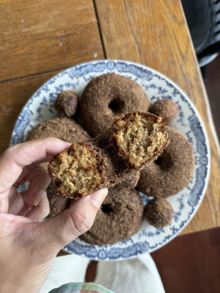 Sourdough Discard Apple Cider Donuts
