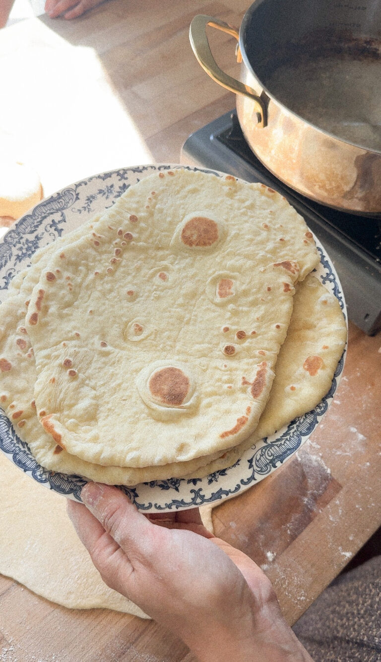 Easy Homemade Naan